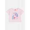 JOYCE Βαμβακερό Παιδικό Σετ 2τμχ 3D Unicorn Ροζ/Φο΄ύξια 2511136-pink