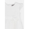 Joyce Παιδικό Φόρεμα Κοντομάνικο Λευκό 2543608-white