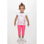 Joyce παιδικό κοριτσίστικο σετ με κολάν SET LOVELY FLOWERS 2611121