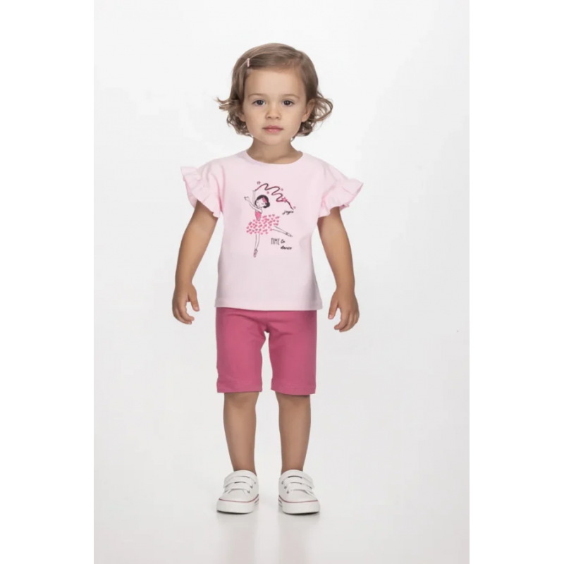 Joyce παιδικό κοριτσίστικο σετ με κολάν SET TIME TO DANCE 2611125