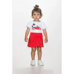 Joyce παιδικό κοριτσίστικο σετ με φούστα-σορτς 2611136