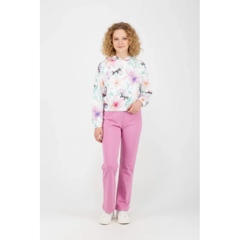 Joyce παιδικο σετ για κορίτσι WATERCOLOR FLOWERS 2613105