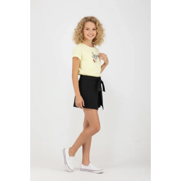 Joyce Παιδικό Σετ με σορτάκι-φούστα κίτρινο 2613140