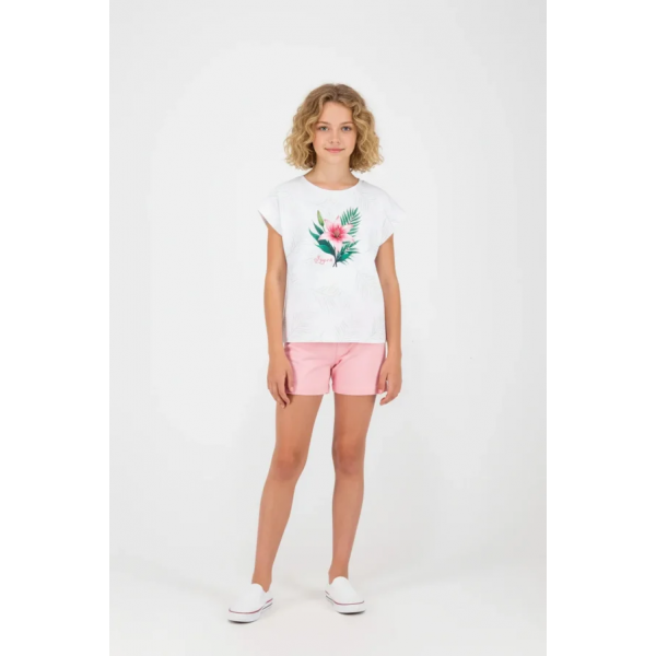 Joyce Παιδικό Σετ με σορτσάκι LILY CROP TOP 2613147