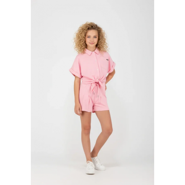 Joyce Παιδικό Σετ με πουκάμισο/ σορτς ροζ SHORT BLOUSE 2613153