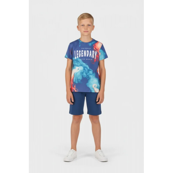 Joyce παιδικό SPORTY σετ για αγόρι μπλε με καπνούς 2614141