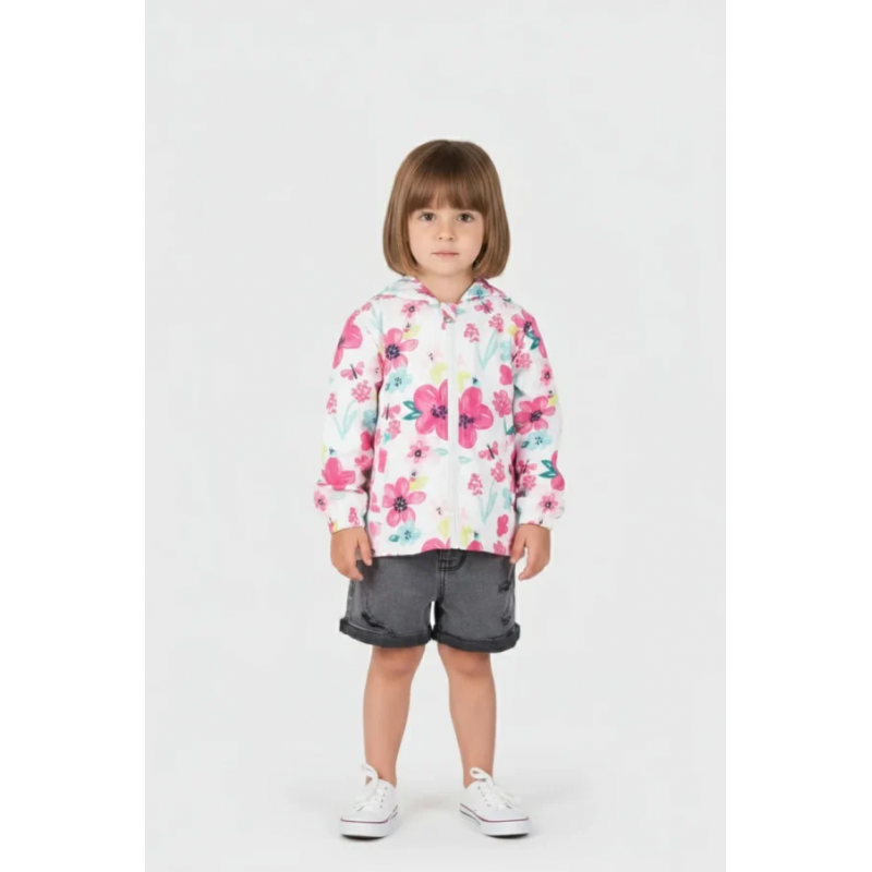 Παιδική ζακέτα Joyce φλοραλ/floral GIRL’S JACKET 2643315