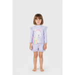 Joyce Swimwear μαγιό σετ για κορίτσι με unicorn Λιλα 2643807