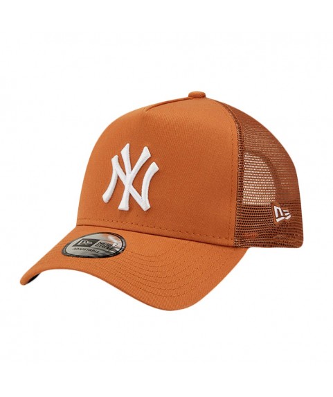 New Era Tonal Mesh Trucker Cap New York Yankees Toffee 60222402