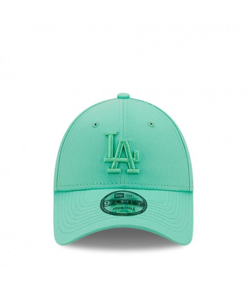 LA Dodgers League Essential Green 9FORTY Adjustable Cap Τιρκουάζ 60240315