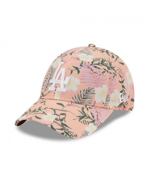 LA Dodgers Floral Womens Pink 9FORTY Adjustable Cap 9FORTY Pink 60240517