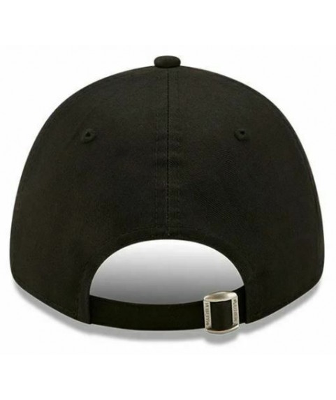 New Era New York Yankees Logo Infill Black 9FORTY Adjustable Cap 60240652