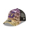 New Era La Lakers Summer City Ανδρικό Jockey με Δίχτυ Purple/Brown 60240455