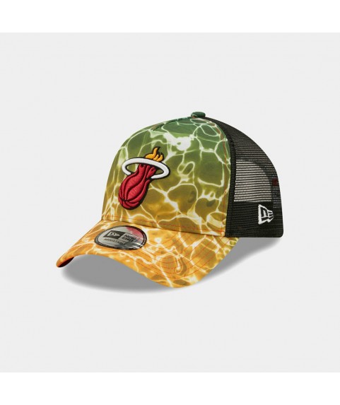 New Era Miami Heat Summer City A-frame Ανδρικό Jockey με Δίχτυ Πολύχρωμο 60240453