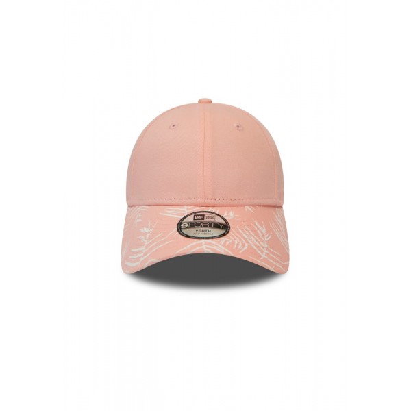 New Era Kids Palm Print 9 Forty Children Adjustable Cap Palm Print Rosa