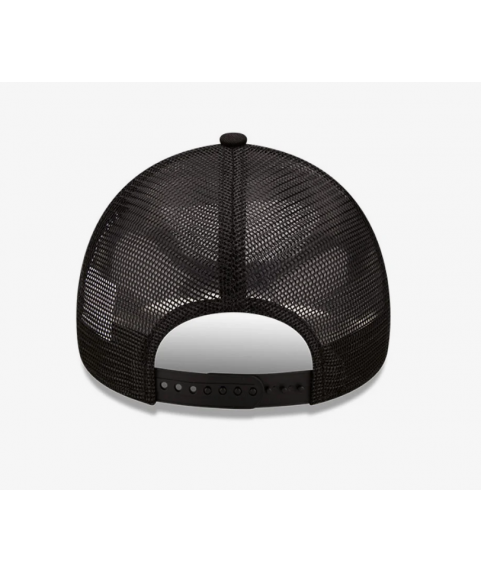 New Era Food Patch Black A-Frame Trucker Cap TRUCKER Colour: Black 60240620