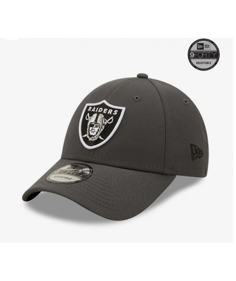 Las Vegas Raiders Repreve Grey 9FORTY Adjustable Cap 9FORTY Grey 60240536