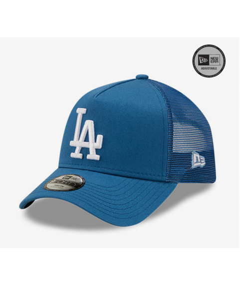 LA Dodgers Logo Kids Blue A-Frame Trucker Cap 60240346