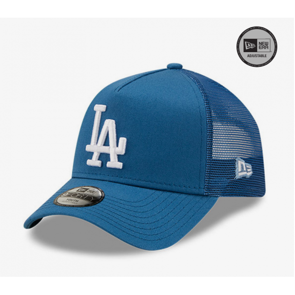LA Dodgers Logo Kids Blue A-Frame Trucker Cap 60240346