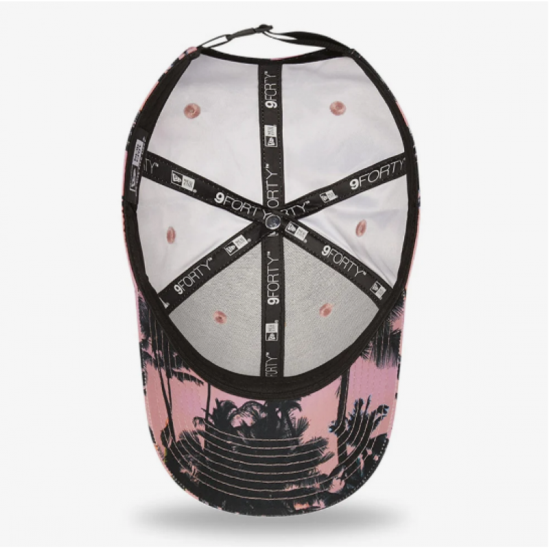 New Era Tropical Print Pink 9FORTY Adjustable Cap 9FORTY Pink 60240512