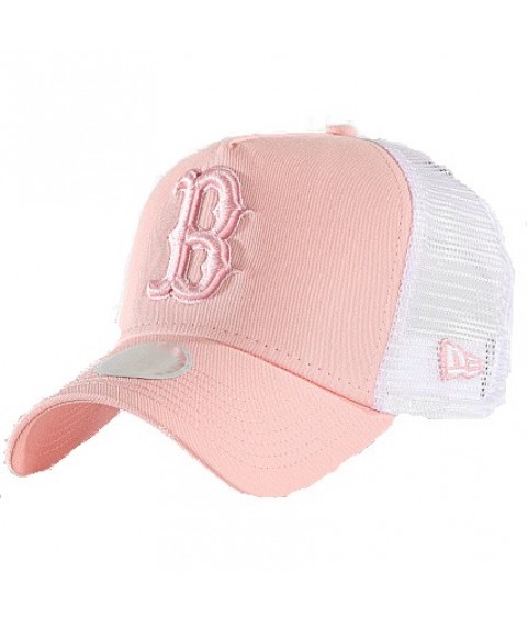 Cap New Era 940W AF Essential Trucker B light pink / white