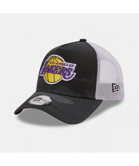 New Era Los Angeles Lakers Jockey με Δίχτυ Γκρι Camo 60240523