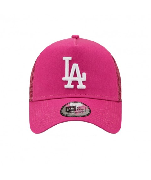 LA Dodgers Tonal Mesh Pink A-Frame Trucker Cap 60240481