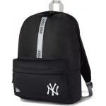 New Era New York Yankees MLB Logo Stripe Σχολική Τσάντα Πλάτης Γυμνασίου - Λυκείου σε Μαύρο χρώμα 60240083