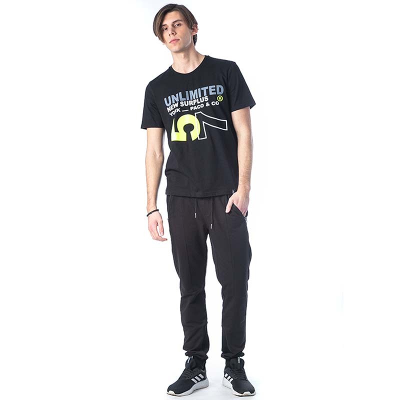 Ανδρικό Τ-shirt   Paco & Co New surplus 57 Σκούρο Μπλε 201509