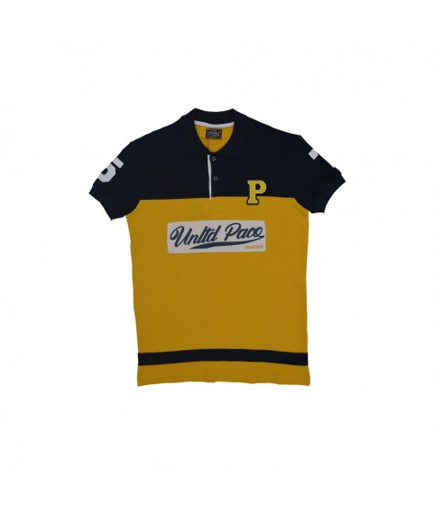 Ανδρική Μπλούζα   Paco & Co Men's Μπλε-Κίτρινο 201571-02