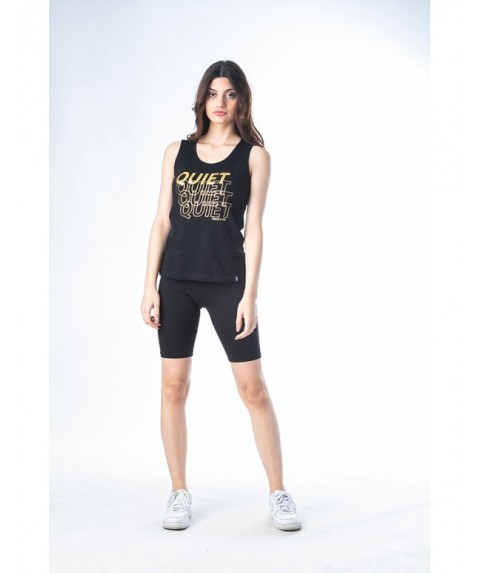 Μπλούζα Tank Top Paco & Co ''Quiet'' Μαύρο 201655-02
