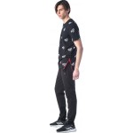 Ανδρικό T-shirt paco&co μαύρο
