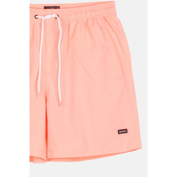 Paco & Co Ανδρικό Μαγιό Με Κορδόνι Κοραλί 2441700-Coral