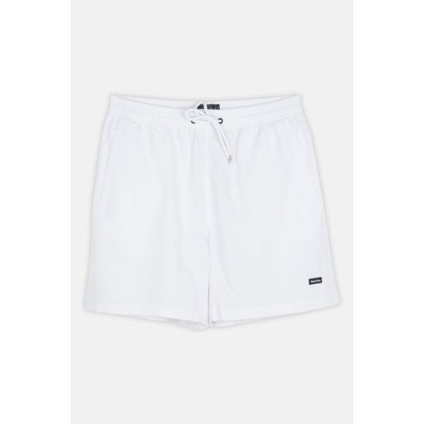 Paco & Co Ανδρικό Μαγιό Με Κορδόνι Ασπρο 2441700-white