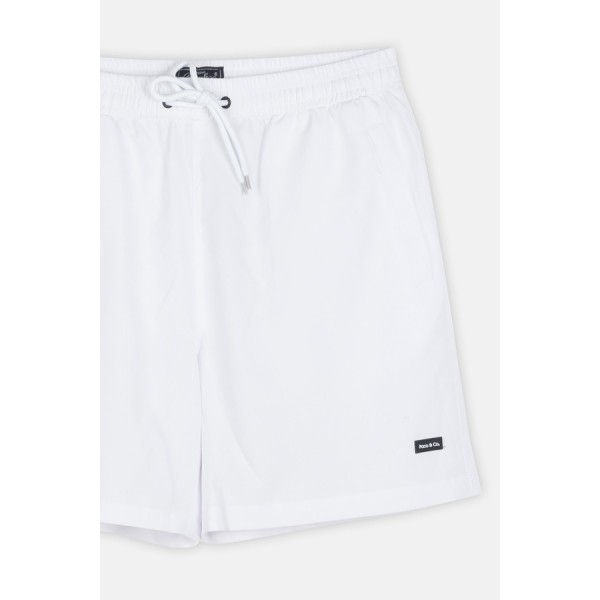 Paco & Co Ανδρικό Μαγιό Με Κορδόνι Ασπρο 2441700-white