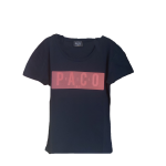 Paco & Co Γυναικείο T-shirt Σ Μπλέ με Στάμπα 13408-05