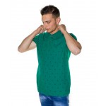 Paco & Co Men's T-shirt Polo Green
