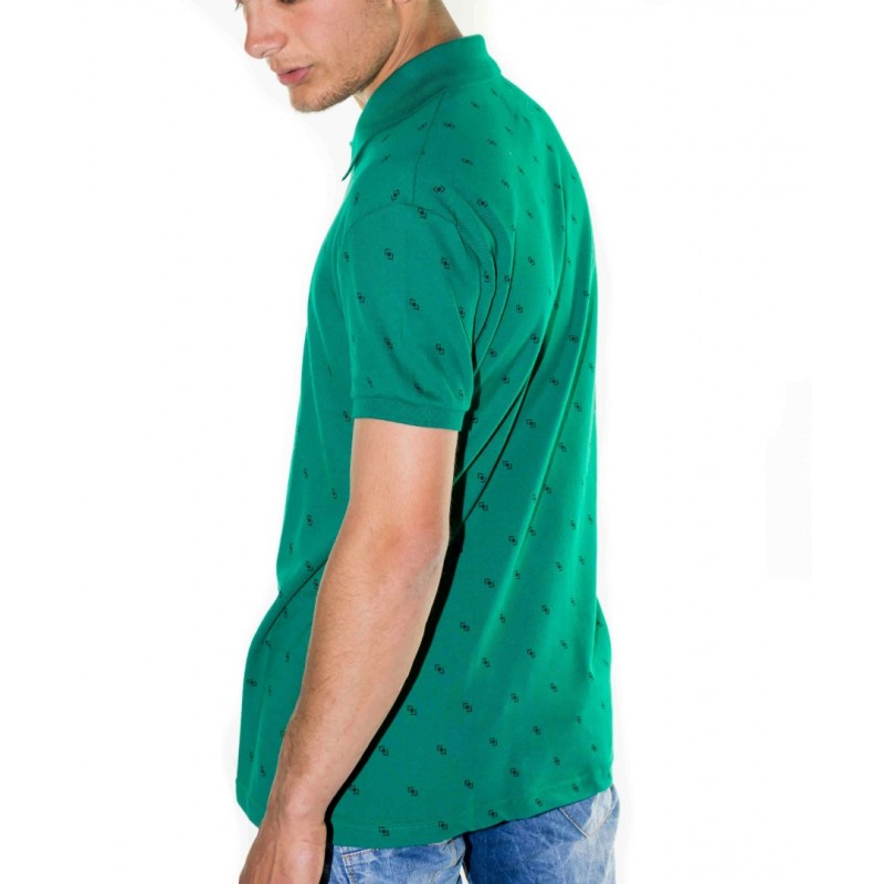 Paco & Co Men's T-shirt Polo Green