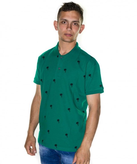 Μπλούζα Pollo Allover Palm Trees Greene 85503-05