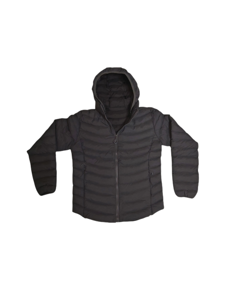 Ανδρικό Μπουφάν Paco & Co Puffer Ανοιχτό Μαύρο 219403-01