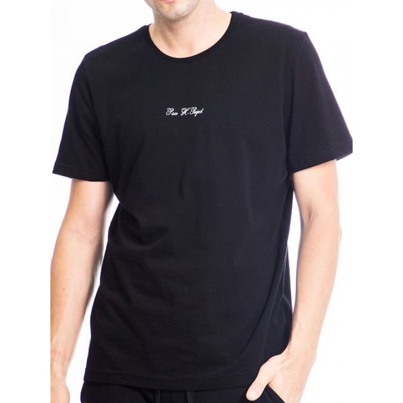 Paco & Co Ανδρικό T-shirt Μαύρο Μονόχρωμο 13535-02