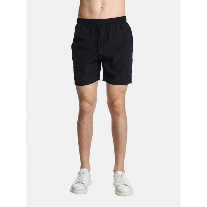 Paco & Co Ανδρικό Μαγιό Με Κορδόνι Μαύρο 2441700-Black