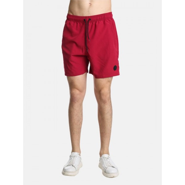 Paco & Co Ανδρικό Μαγιό Με Κορδόνι Κόκκινο 2441700-Red