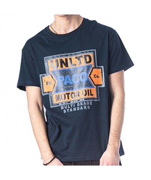 Μπλούζα Paco & Co ''oversized t-shirt motor oil'' Μαύρο 201577-01