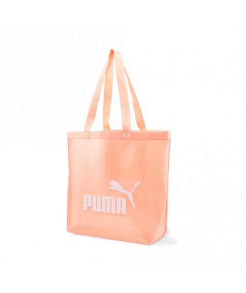 Puma Core Transparent Shopper Τσάντα για Ψώνια σε Ροζ χρώμα 078871-02