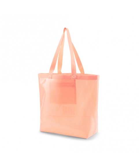 Puma Core Transparent Shopper Τσάντα για Ψώνια σε Ροζ χρώμα 078871-02