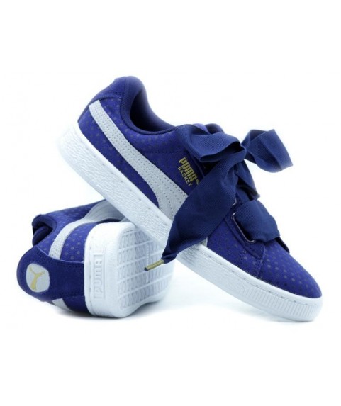 Puma Basket Heart Blue Puma Sneakers  363371-01