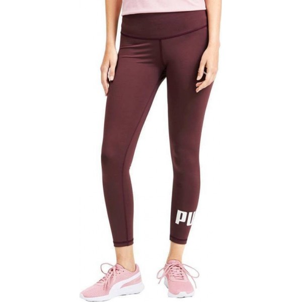 Puma Active Logo Leggings 851880-26 Bordeaux