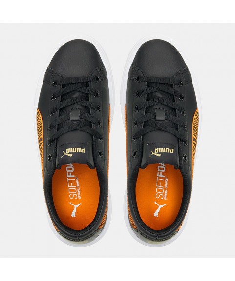 Puma Tiger Γυναικεία Flatforms Sneakers Μαύρα 383915-01