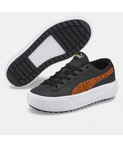 Puma Tiger Γυναικεία Flatforms Sneakers Μαύρα 383915-01